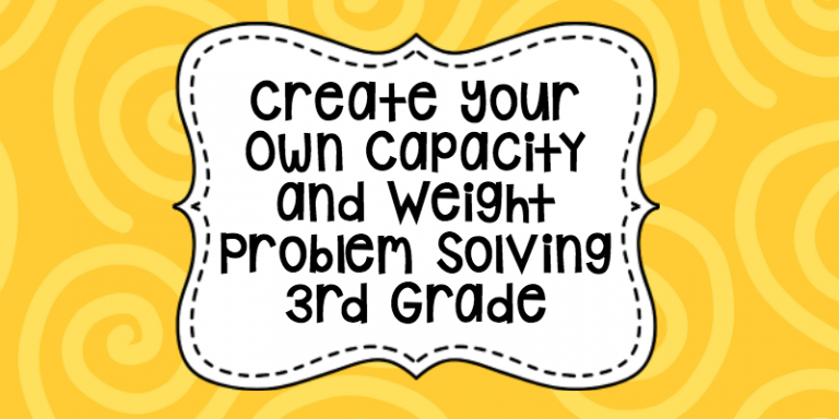 weight problem solving