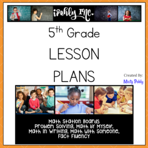 Lesson Plans 5th Grade