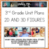 2D and 3D Figures Guided Math Lesson Plans 3.6A 3.6B 3.6E
