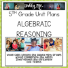 Algebraic Reasoning 5.4A 5.4B 5.4E 5.4F